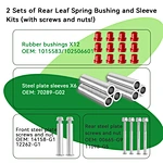 golf cart leaf spring bushings